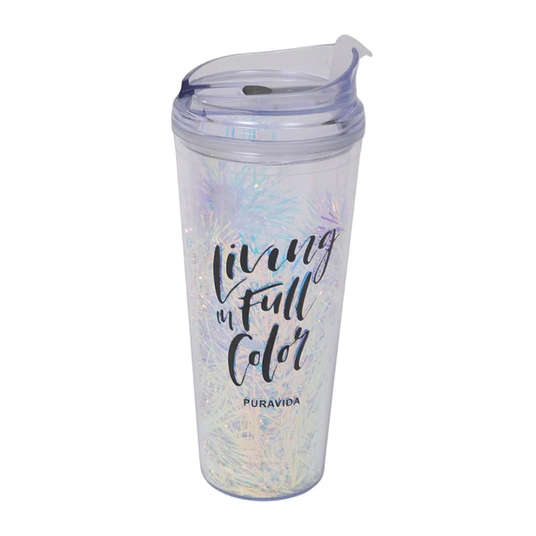 Plastic  Snow Globe Cold Cup